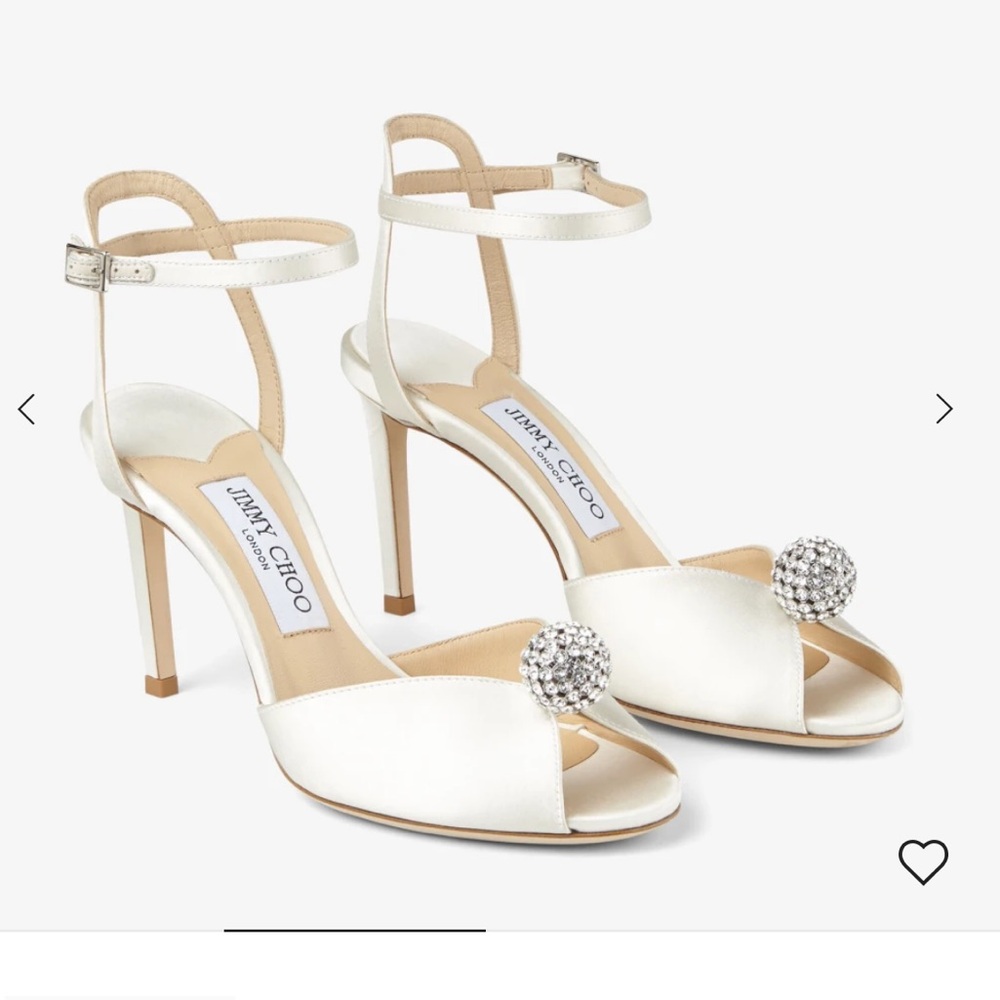 Jimmy Choo Sacora Bridal Heel
